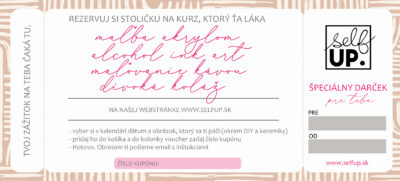 Darčekový voucher v hodnote 26 €