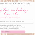 Darčekový voucher v hodnote 32 €