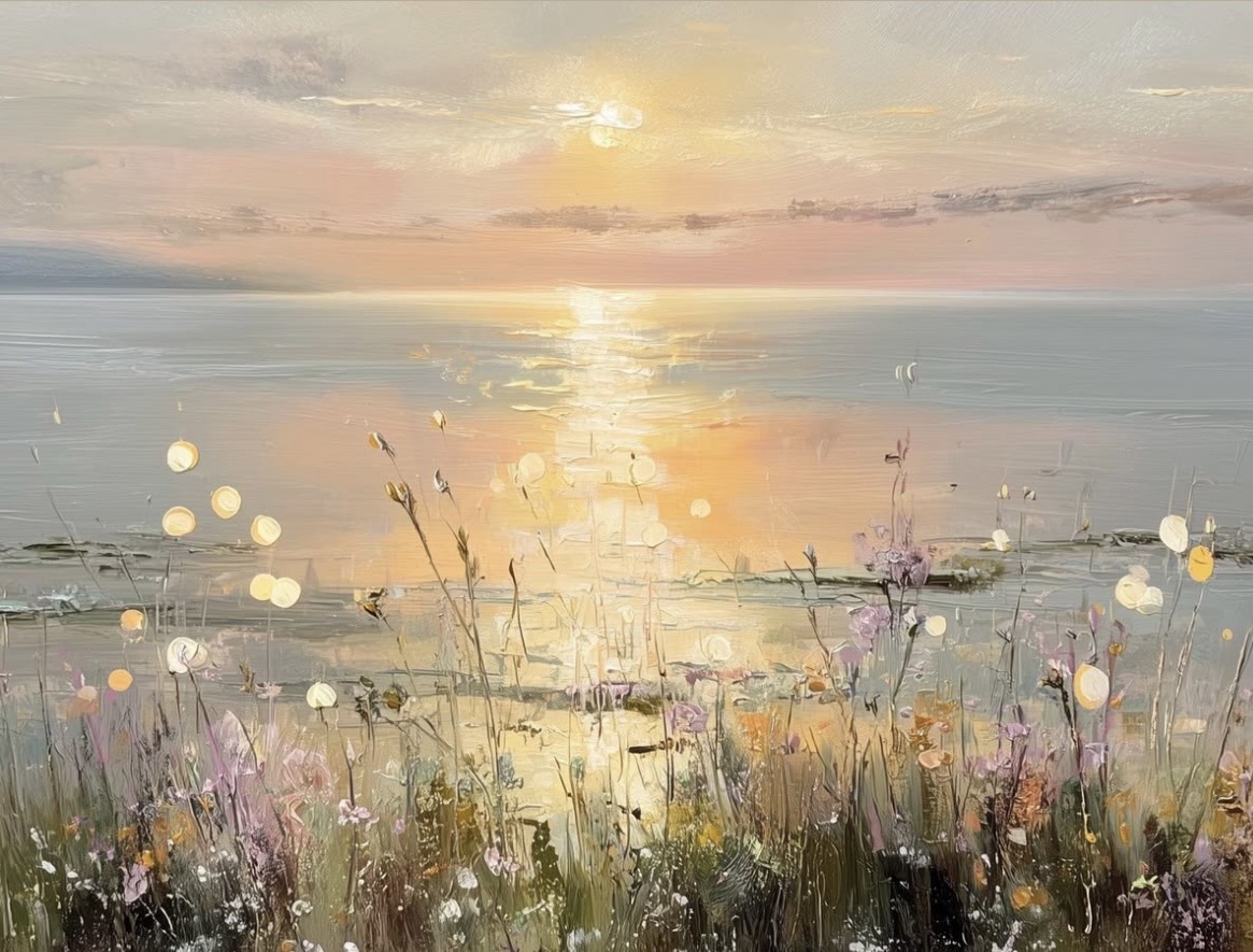 Zlatá hodina nad oceánom